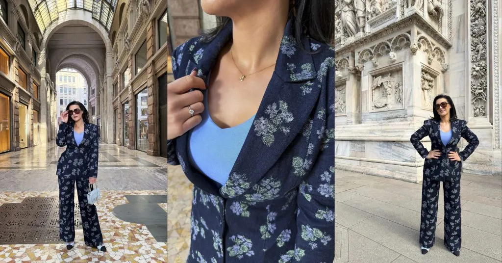 komplet jeansowy damski