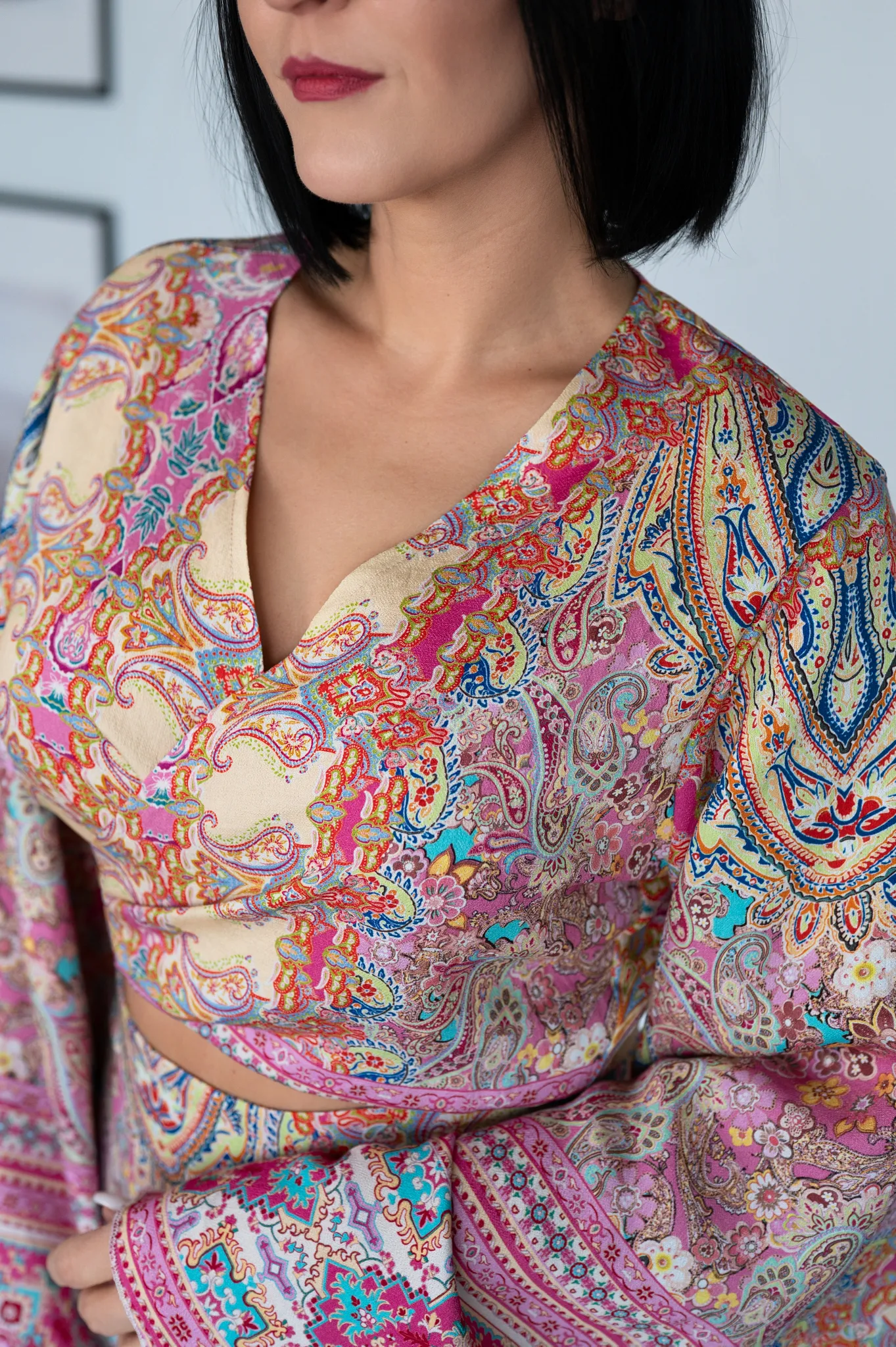 Dwuczęściowy komplet boho damski