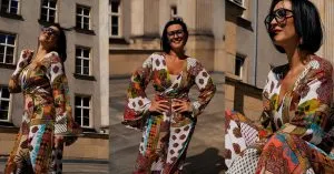 Dwuczęściowy komplet damski